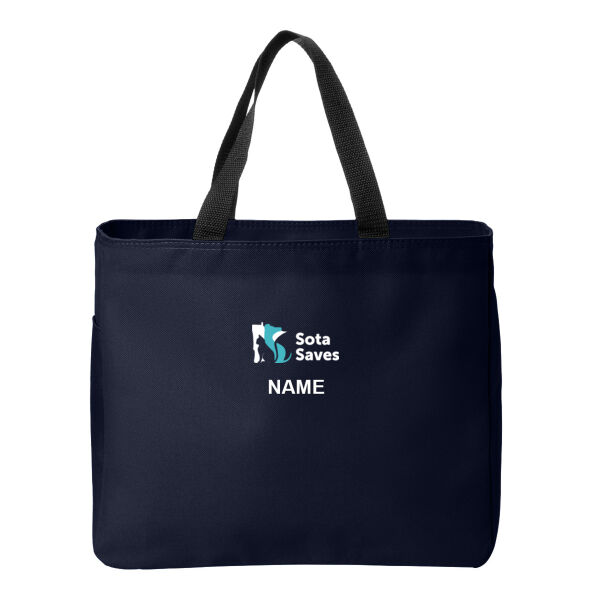 Port Authority® Essential Tote - Embroidered Logo **Add Name For $5** Thumbnail