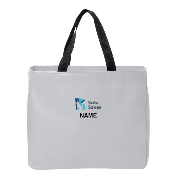 Port Authority® Essential Tote - Embroidered Logo **Add Name For $5** Thumbnail
