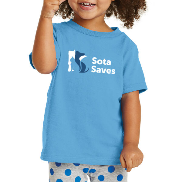 Port & Co® Toddler Core Cotton Tee - Printed Logo Thumbnail