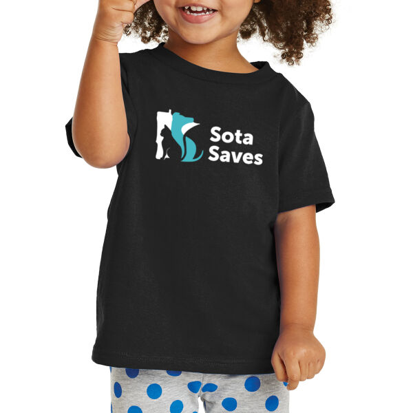 Port & Co® Toddler Core Cotton Tee - Printed Logo Thumbnail