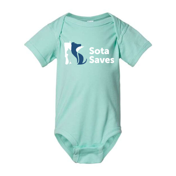 Rabbit Skins - Infant Fine Jersey Bodysuit - Printed Logo Thumbnail