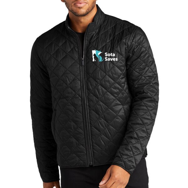 Mercer+Mettle® Quilted Full-Zip Jacket - Embroidered Logo Thumbnail