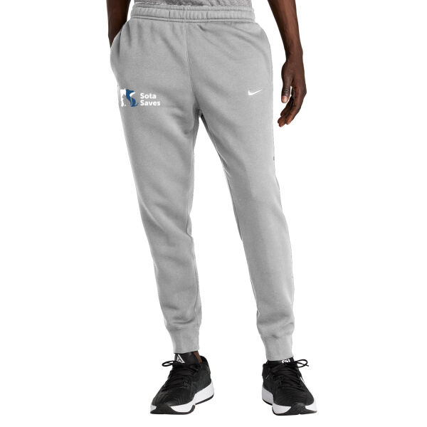 Nike Club Fleece Jogger - Embroidered Logo Thumbnail