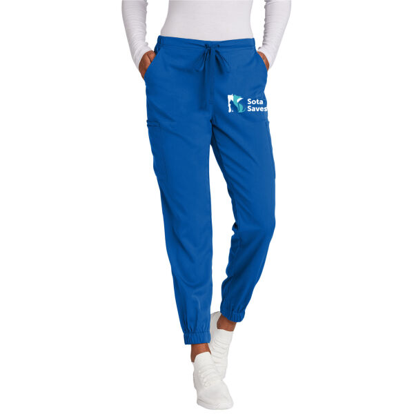 Wink® Women’s Premiere Flex™ Jogger Pant - Embroidered Logo Thumbnail