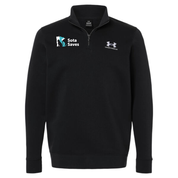 Under Armour - Men's Icon Fleece Quarter-Zip Pullover - Embroidered Logo Thumbnail