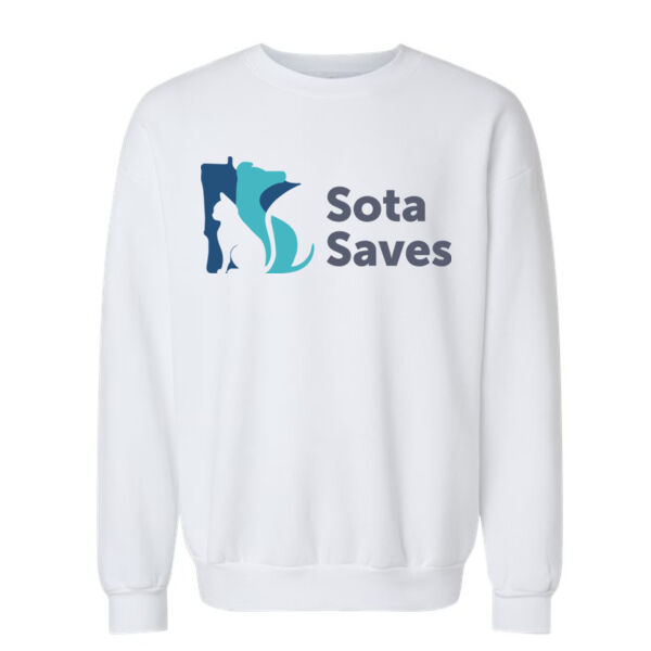 American Apparel - Unisex ReFlex Fleece Crewneck Sweatshirt - Printed Logo Thumbnail