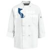 Eight Knot Button Chef Coat with Thermometer Pocket Thumbnail