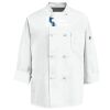 Eight Knot Button Chef Coat with Thermometer Pocket Thumbnail