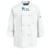 Eight Knot Button Chef Coat with Thermometer Pocket Thumbnail