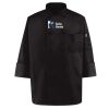 Black Knot Button Chef Coat Thumbnail