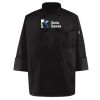 Black Knot Button Chef Coat Thumbnail
